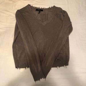 Rugged Dark Grey Sweater (Size S)